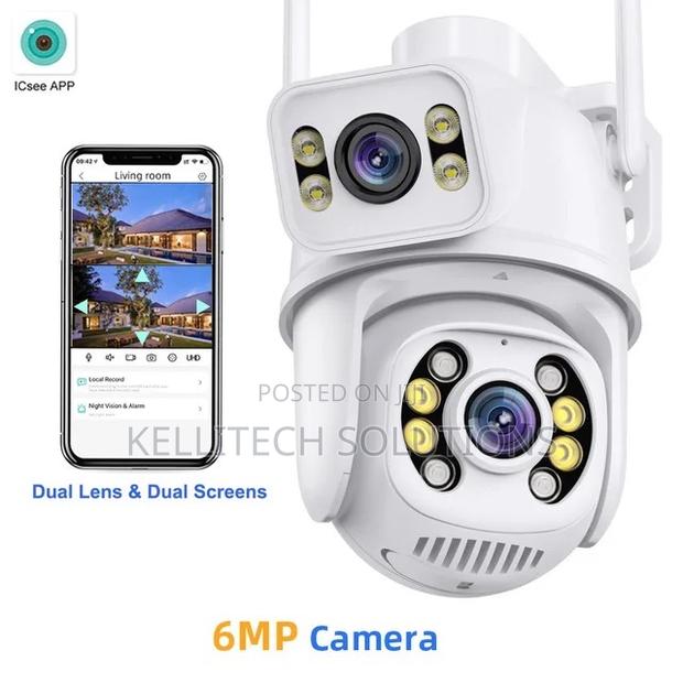 6MP, Dual Lens CCTV Camera, Smart Wifi · Photo 1