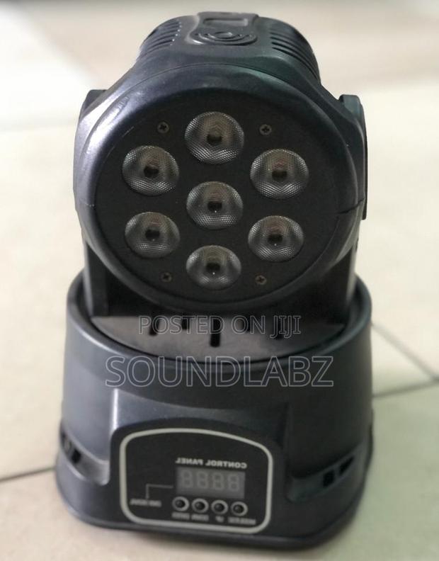 7 X 10 W RGBW 4-in-1 LED Moving Head; Moving Stage Light · Photo 1