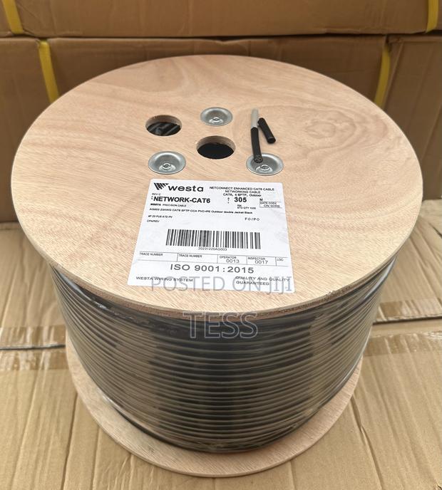 Cat6 SFTP Outdoor Cable 305m Double Coated Shielded Westa · Photo 1