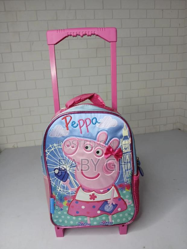 Pink Peppa Pig Trolley Bags for 1-3 Years · Photo 1