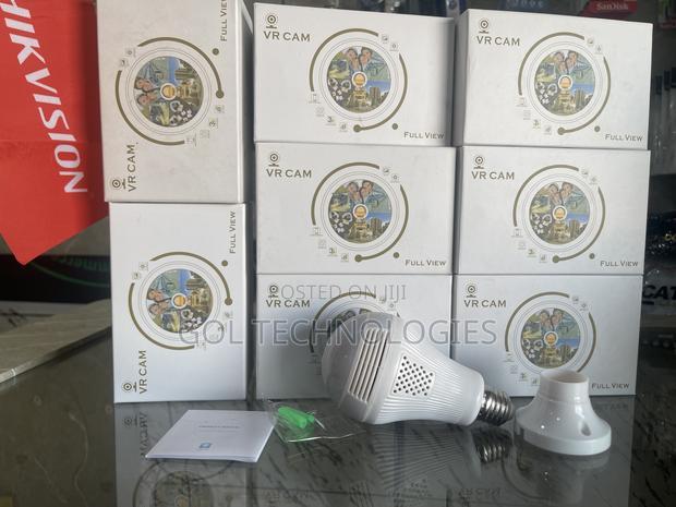 VR CAM 360 Full View Bulb 3D Panoramic Camera V380 App · Photo 2