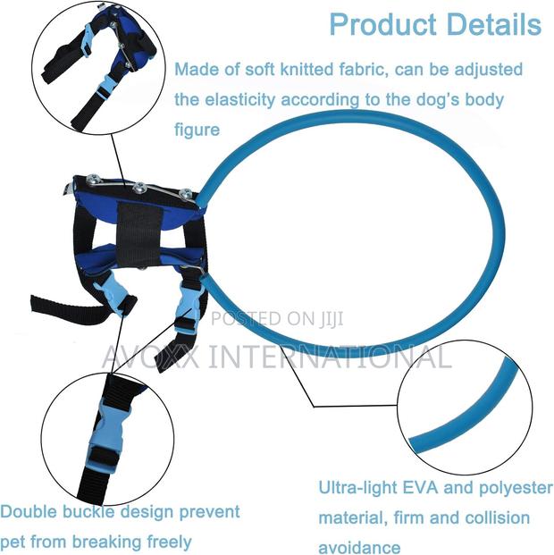Pet Anti-Collision Ring Pet Safe Halo Harness for Blind Dogs · Photo 5