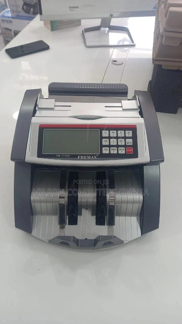 Premax Pm-Cc35d Money Counting Machine – Grey · Photo 1