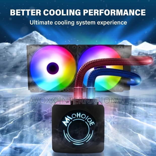 240mm CPU Water Cooler, ARGB CPU Liquid Cooler/Rsl06-240-Arg · Photo 2