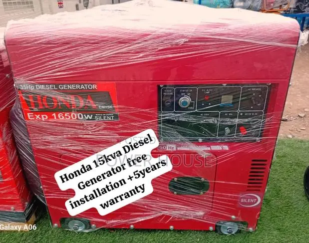 The Infinite Revolver Honda Diesel Generator 15kva Silent · Photo 1