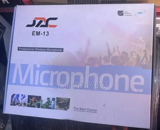 Jac Em-13 Hand And Lapel Professional Wireless Microphone. · Photo 1