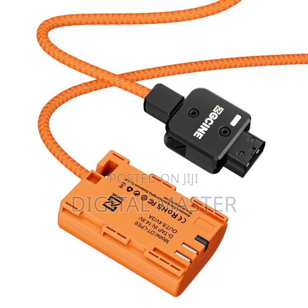 D-Tap to LPE6 Dummy Battery Cable(Braided Wire) · Photo 2