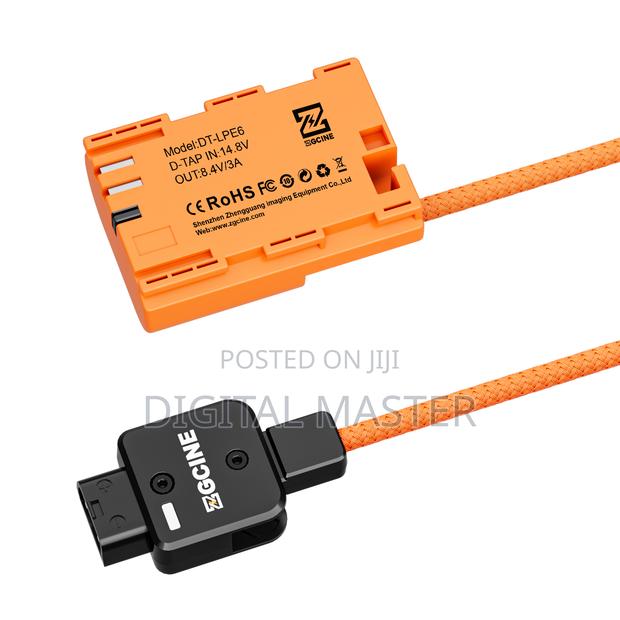 D-Tap to LPE6 Dummy Battery Cable(Braided Wire) · Photo 3