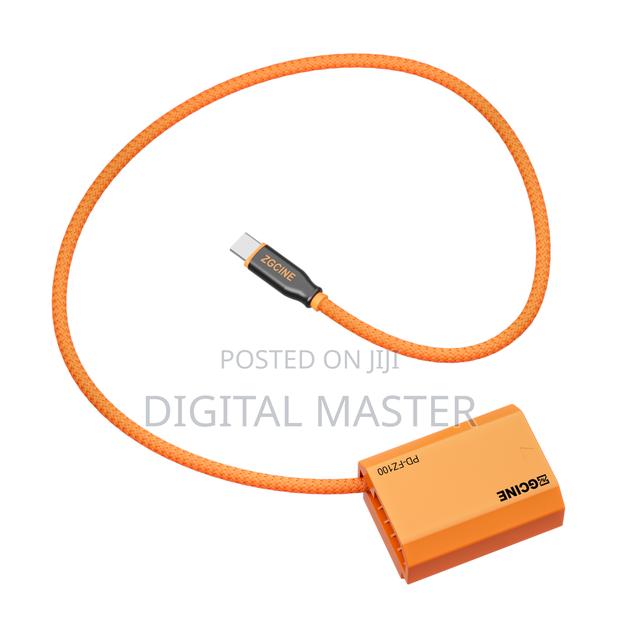 USB-C PD to FZ-100 Dummy Battery Cable(Braided Wire) · Photo 1