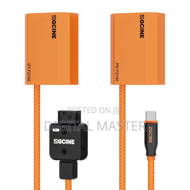 USB-C PD to FZ-100 Dummy Battery Cable(Braided Wire) · Photo 3