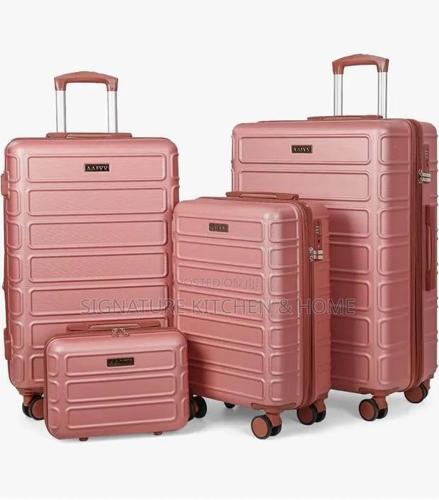 4 Piece Expandable Luggage Set · Photo 1