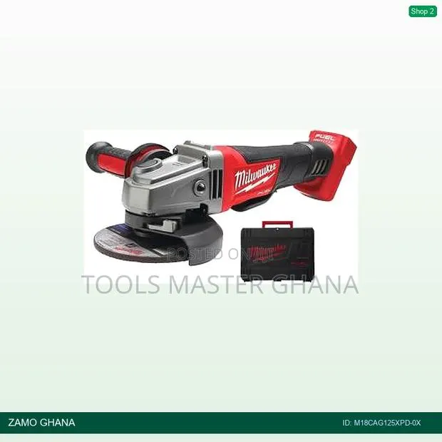 18v Angle Grinder Fuel 18v 125mm 5 Inch 28mm/Depth X - M18cag125xpd-0x · Photo 1