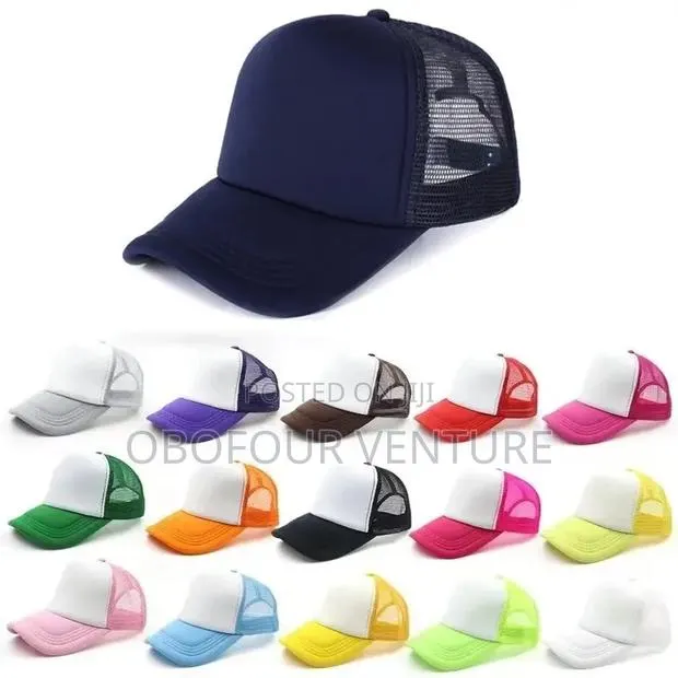 TWO-TONE Trucker Hat Mesh Back Snapback Baseball Cap Solid. Ghvcylh · Photo 1