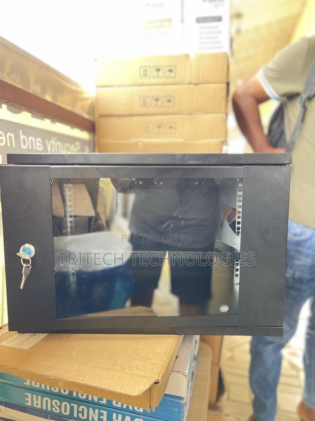 7u Rack Mountable Cabinet 520x350x350 With Fan+ Pdu and Tray · Photo 3