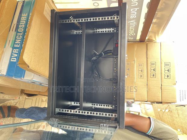 7u Rack Mountable Cabinet 520x350x350 With Fan+ Pdu and Tray · Photo 4