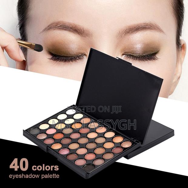 Popfeel 40 Colors Eye Shadow Palette Shimmer Matte Caramel S · Photo 1