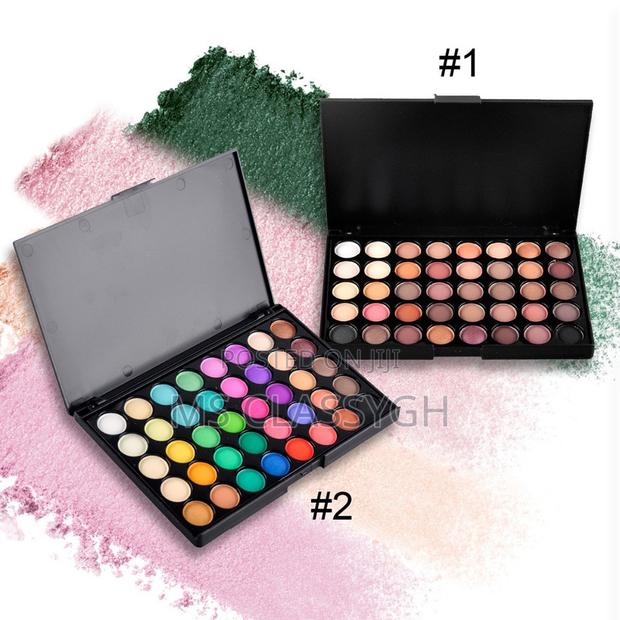 Popfeel 40 Colors Eye Shadow Palette Shimmer Matte Caramel S · Photo 3