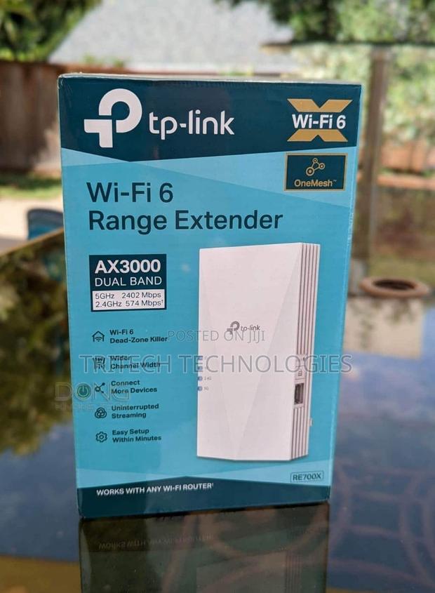 Tp-Link Re700x Ax3000 Mesh Wifi 6 Extender · Photo 1