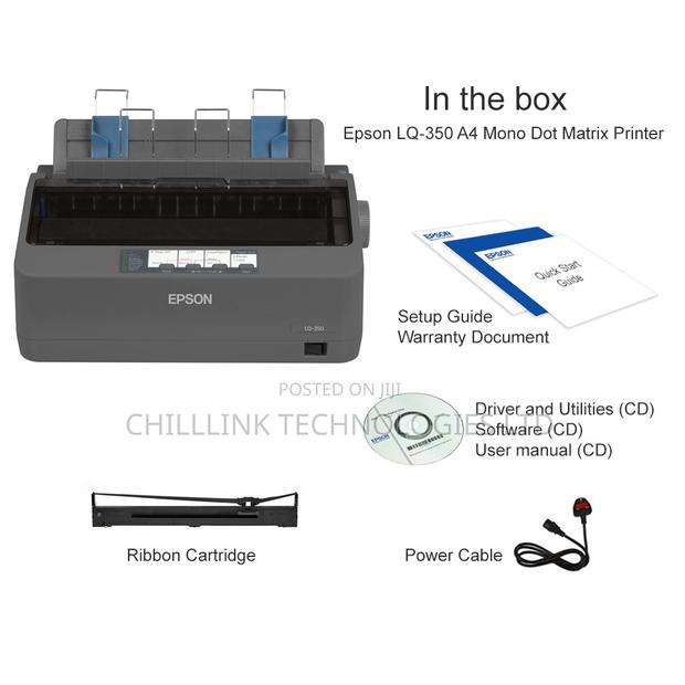 Epson LQ 350 Dot Matrix Printer · Photo 1