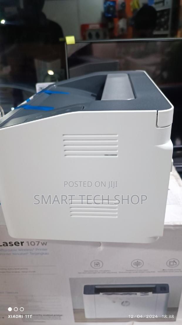 Brand New HP 107w Hp Laserjet Printer With Wifi 107a Toner · Photo 8