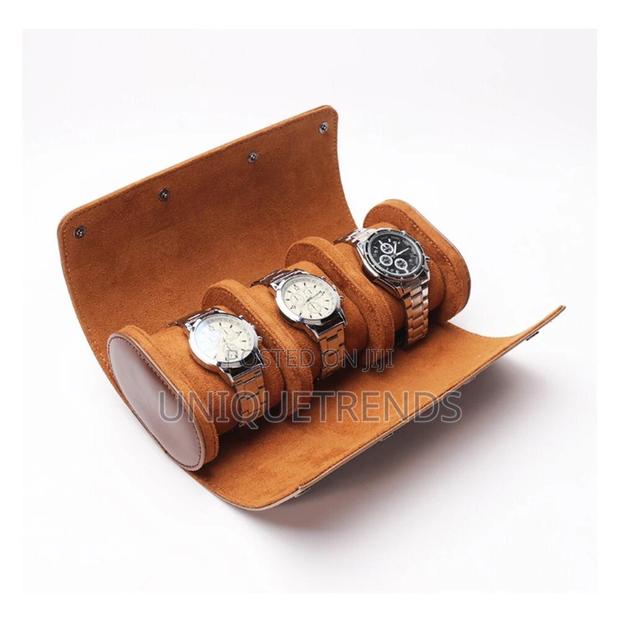 Genuine Leather 3 Slot Watch Case · Photo 5