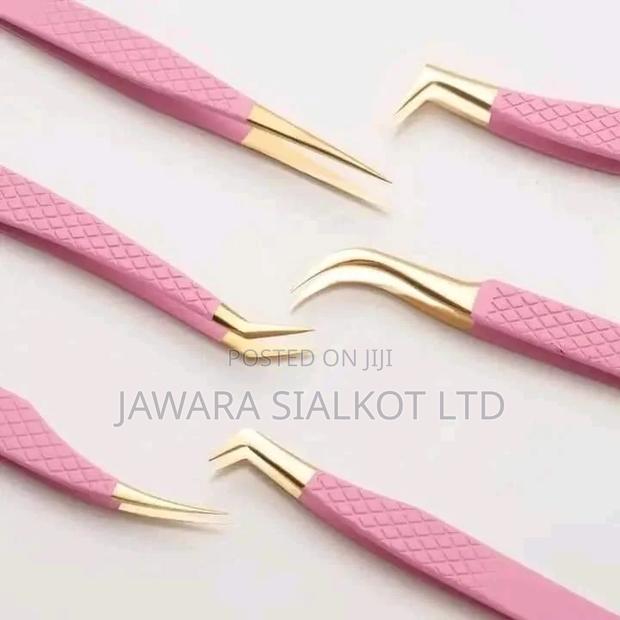 Eye Lash Extension Tweezer With Fiber Tip Stainless Steel · Photo 5