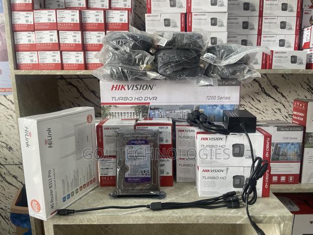8ch Complete Kit Hikvision With 4g Router 1tb Surveillance · Photo 3