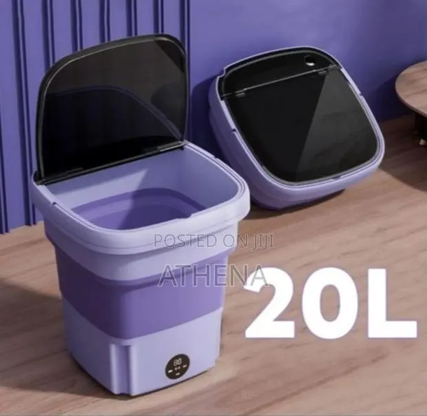 20 Litres Mini Washing Machine Purple Colour · Photo 1
