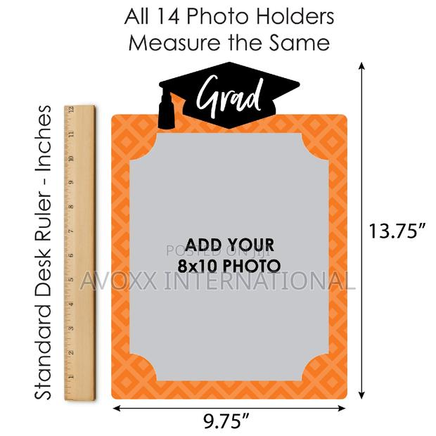 Big Dot of Orange Graduation 8" X 10" School Photo Holder · Photo 3