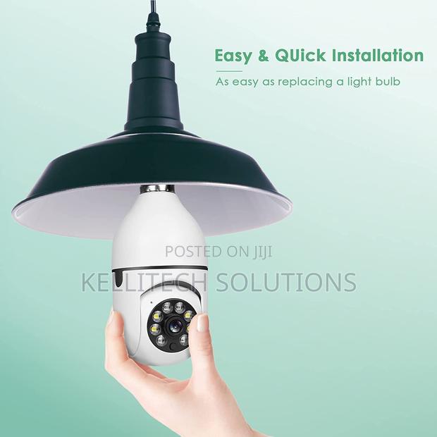 E27 Socket Wifi CCTV Camera · Photo 1