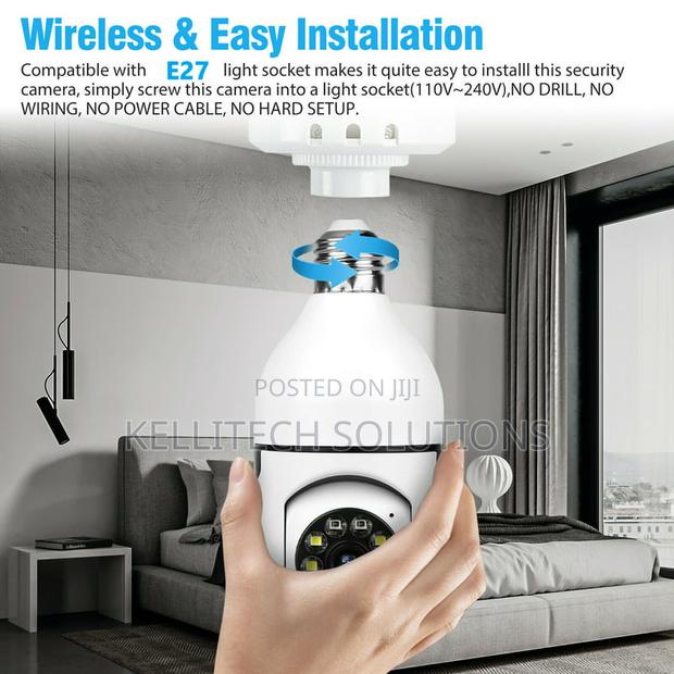 Wifi Bulb CCTV Camera · Photo 2