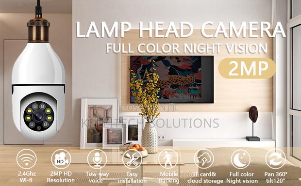 360 Degree Wifi CCTV Bulb Camera · Photo 2