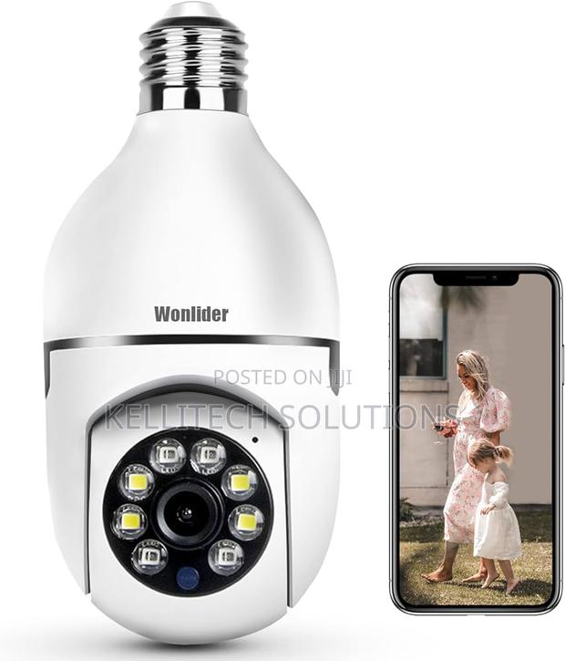 1080p HD Smart Wifi CCTV Bulb Camera · Photo 1