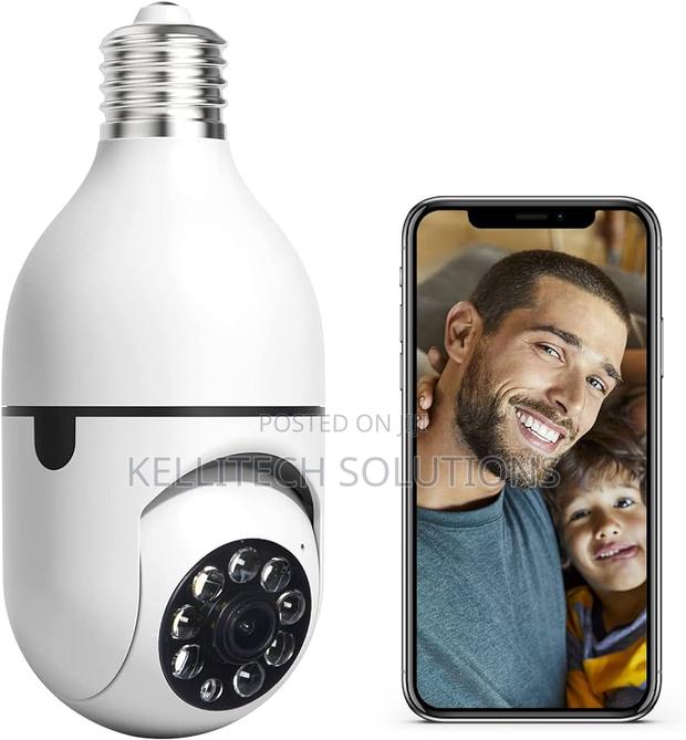360° Wifi CCTV Camera, Full Colour Night Vision · Photo 1