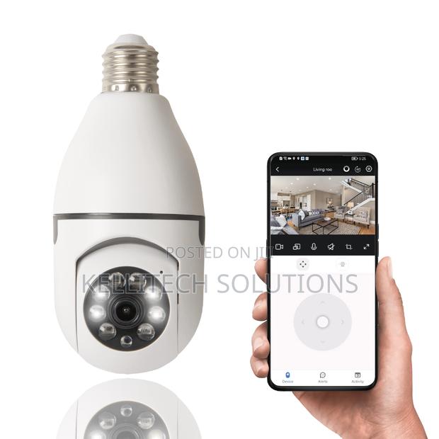 360 Degrees Full Colour Bulb Surveillance Camera · Photo 2