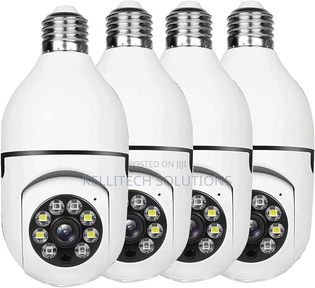 4 Wifi CCTV Bulb Camera at Promo Price · Photo 1