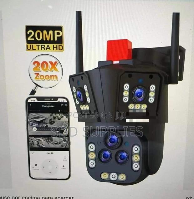 5 Lenses 3 Screen View Indoor/ Outdoor Wireless Wifi Camera · Photo 1