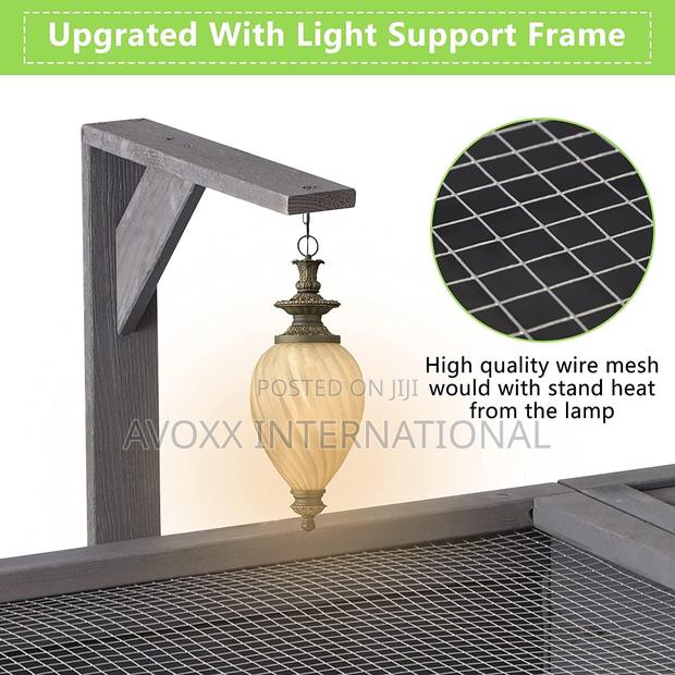 Grepatio Tortoise Enclosure, Tortoise House W/ Light Support · Photo 5