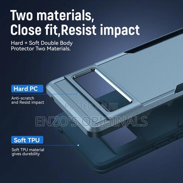 Google Pixel 6pro Sleek Firm Solid Rugged Case · Photo 2