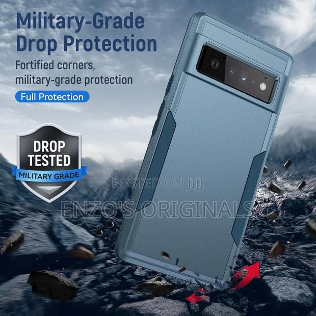 Google Pixel 6pro Sleek Firm Solid Rugged Case · Photo 5
