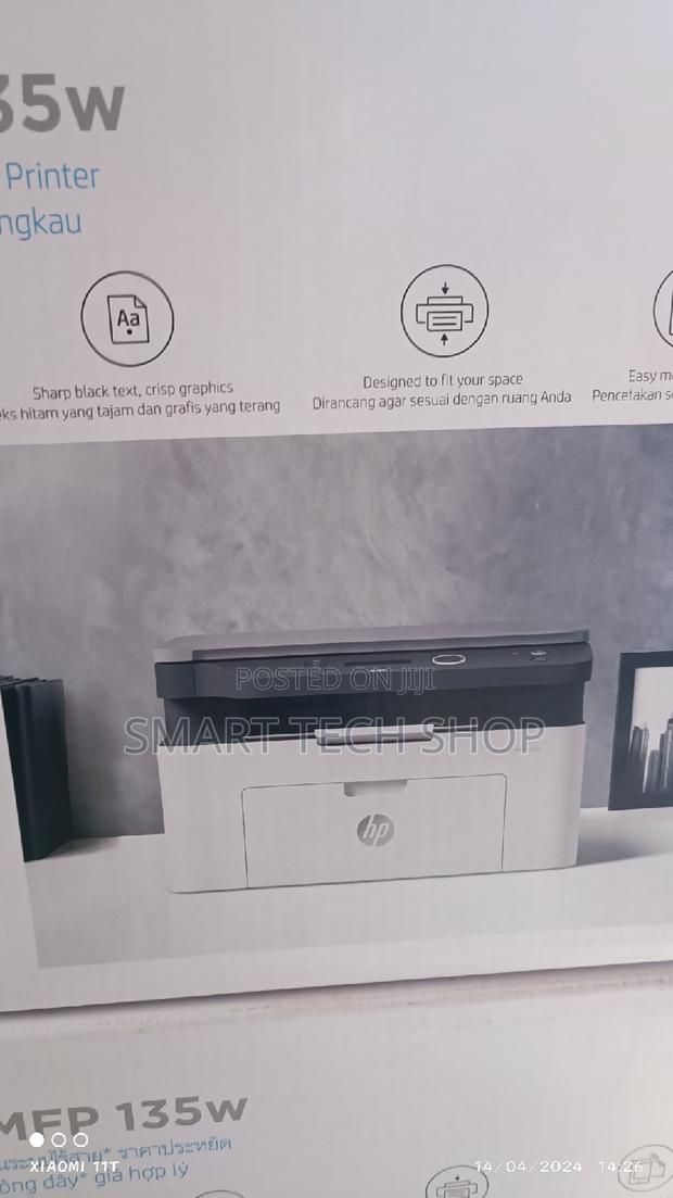 HP Laser MFP 135w (4ZB83A) All in One Printer · Photo 5