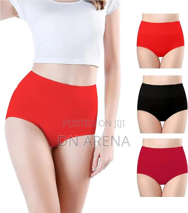 Hipster Seamless Panties Women High Waist Cotton Panties · Photo 2