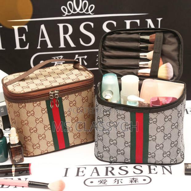 Cosmetic Bags Square Pattern Men Woman Makeup Bag Travel · Photo 1