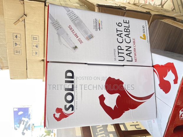 Cat6 Utp Cable 305m Solid (Gray Color) · Photo 2