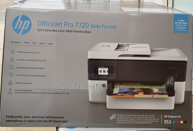 Hp Officejet Pro 7720 Wide Format Printer A3/A4 · Photo 1