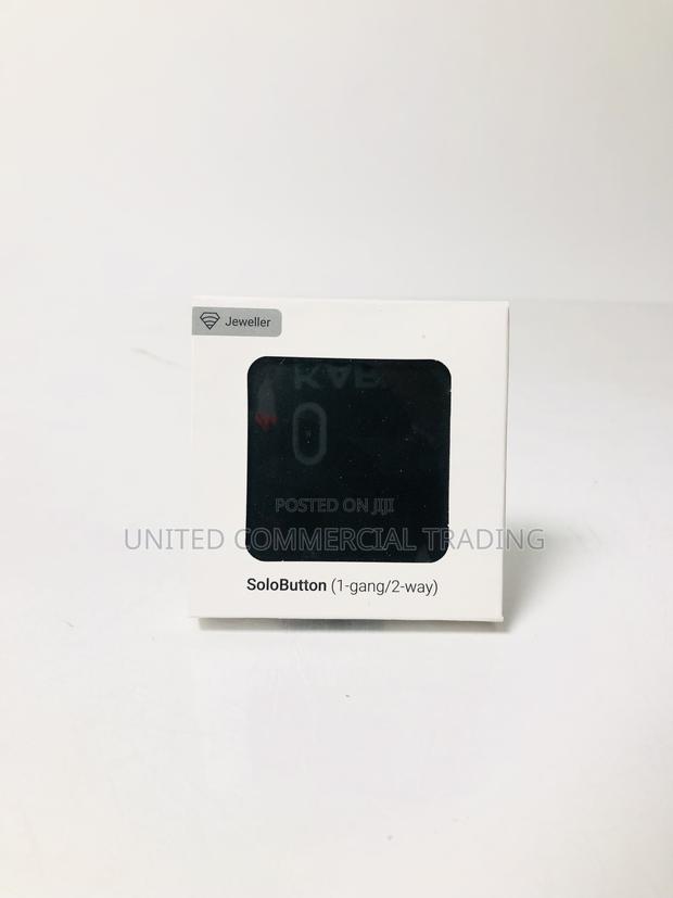 Ajax Solo Button (1-Gang/2-Way Graphite) · Photo 1