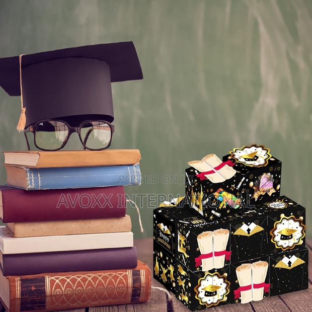 LOCOLO 12pcs 3D Graduation Treat Boxes Good · Photo 2