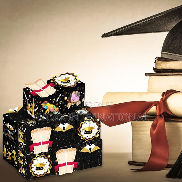 LOCOLO 12pcs 3D Graduation Treat Boxes Good · Photo 3