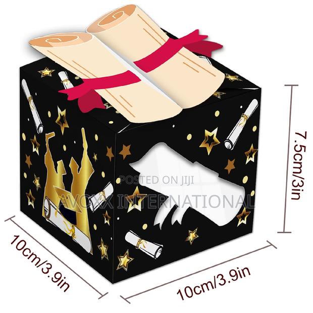 LOCOLO 12pcs 3D Graduation Treat Boxes Good · Photo 6
