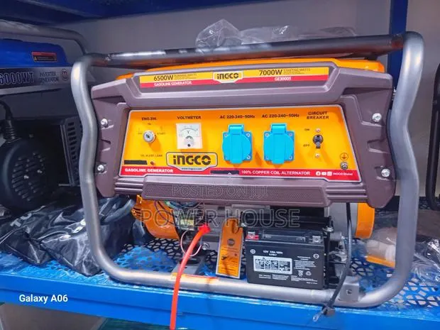 Supra Surage Ingco Petrol Generator 7.5kva Generator 7.5kva · Photo 1
